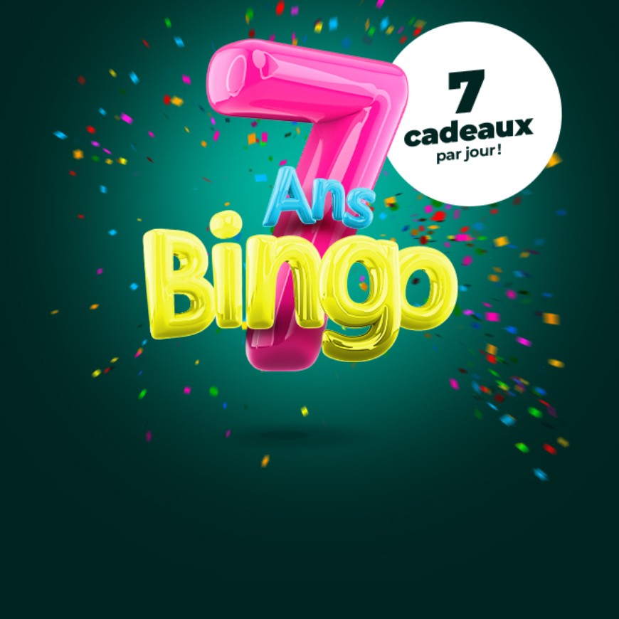 Bingo fête ses 7 ans